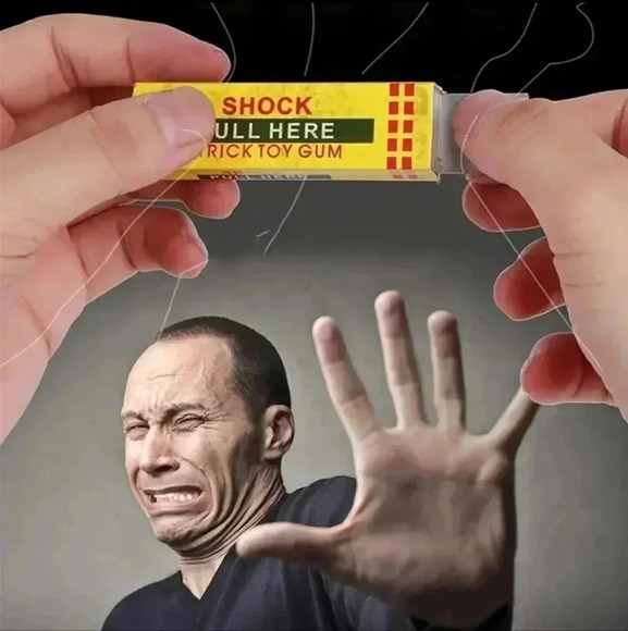 Electric Shock Joke Chewing Gum, Shocking Toy, Gift, Gadget fun...NWT - Picture 3 of 5